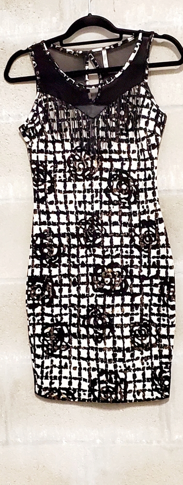 1920s flapper fringe inspired bodycon dress